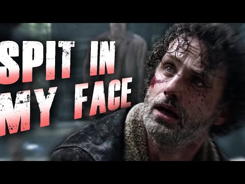 Rick Grimes 4K Edit | Spit in My Face 😤