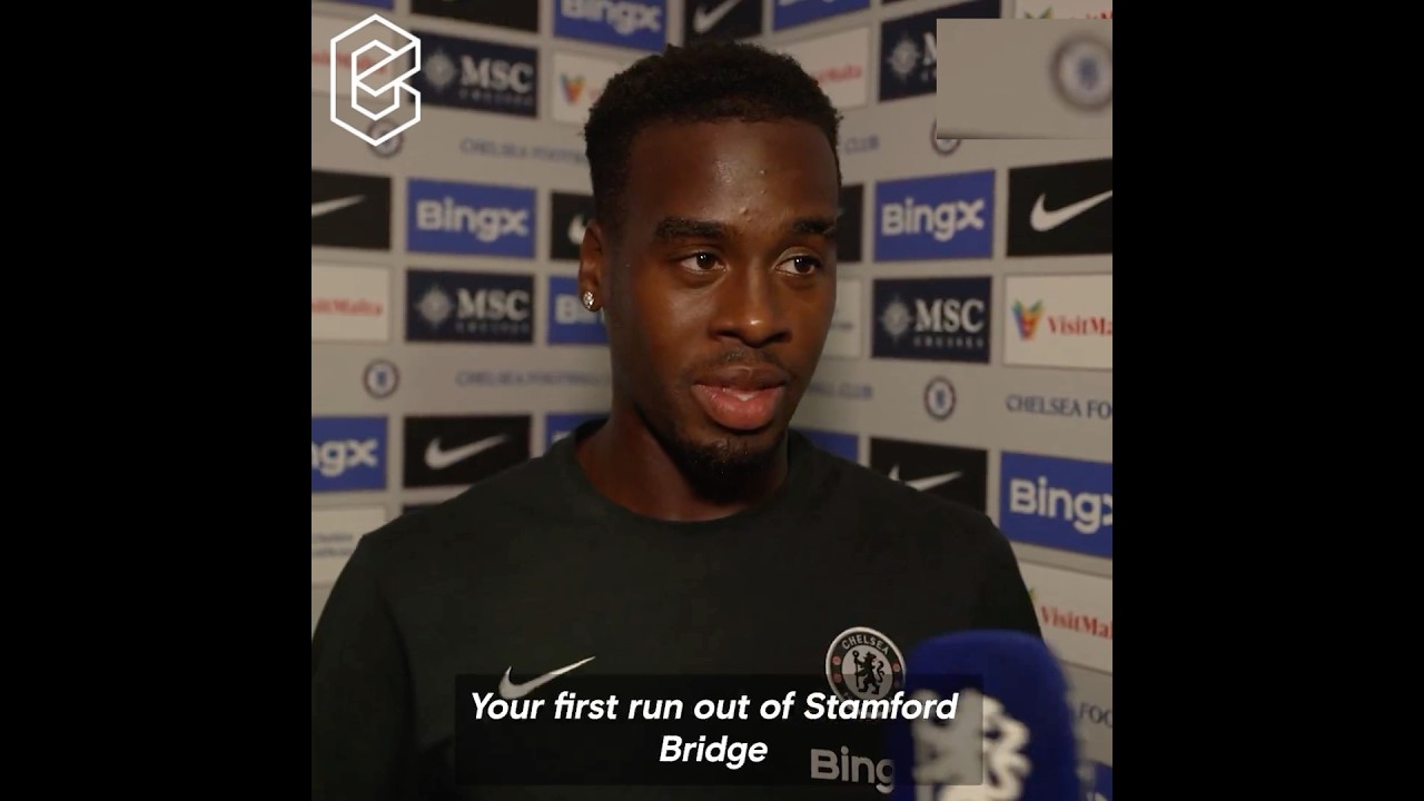 Jamie Gittens Post-Match Interview ⚽