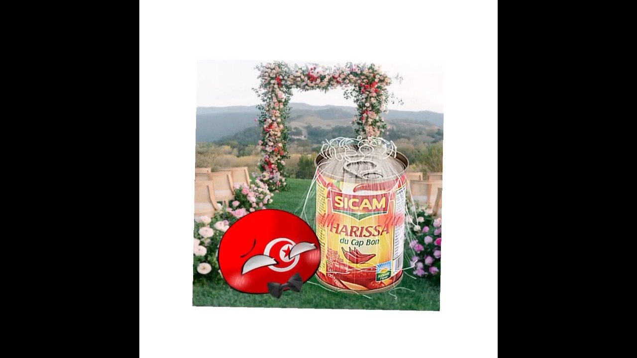 Tunisia X Harissa chan~ 🫦 #countryballs #tunisia #تونس #edit
