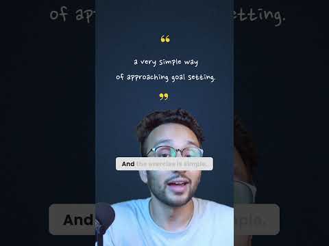 My favourite goal-setting method 🎯