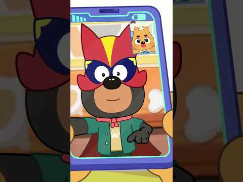 Funny Video Call Filters | Kids Cartoon | Sheriff Labrador #shorts