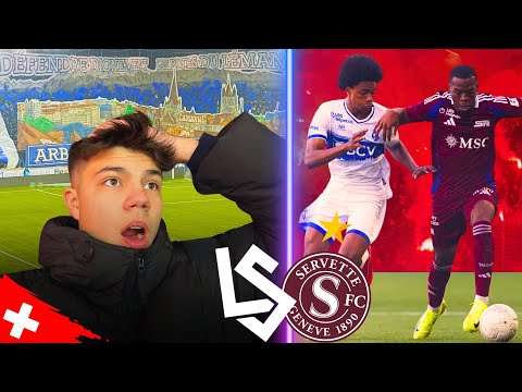 Lausanne Sport vs Servette FC - Foot-Vlog 🔥 | LE DERBY LE PLUS CHAUD DE SUISSE 🇨🇭 STADE EN FEU !!