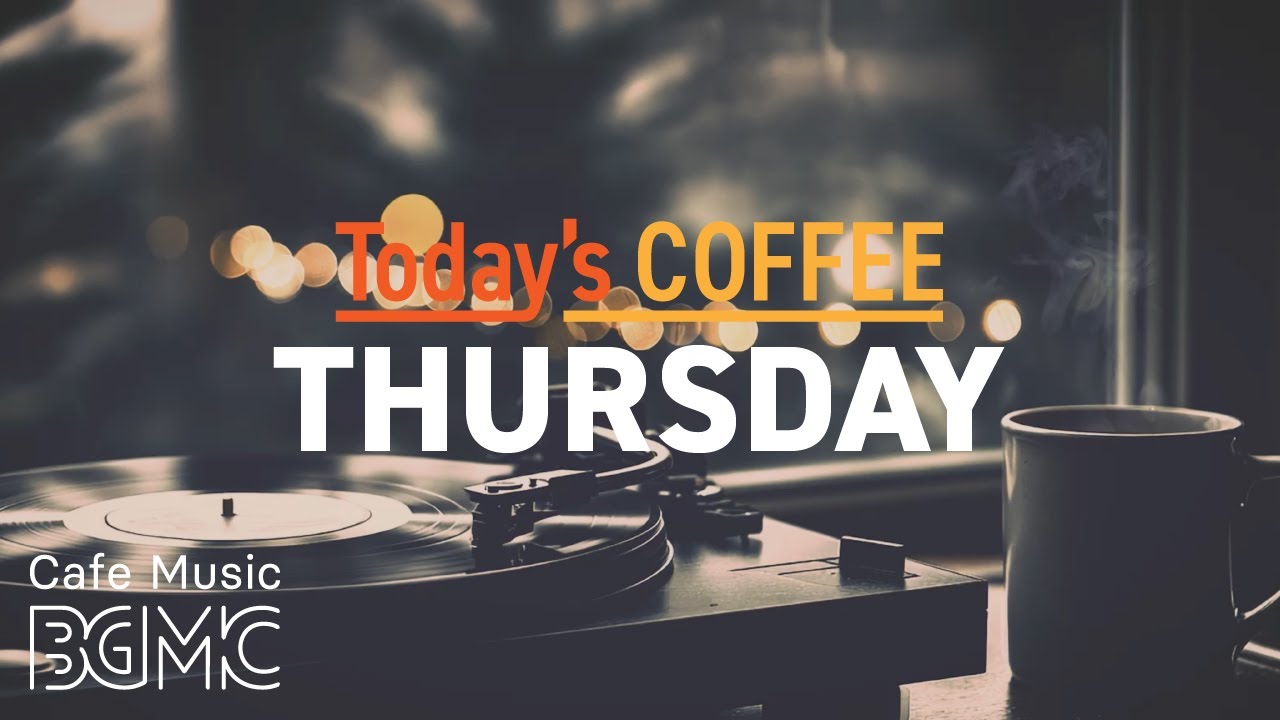 Thursday Coffee 🎶 Vintage Vinyl Jazz Cafe - Smooth & Retro Instrumental Music for a Relaxing Afternoon