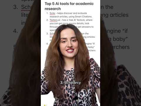 Top 5 Ai tools for academic research