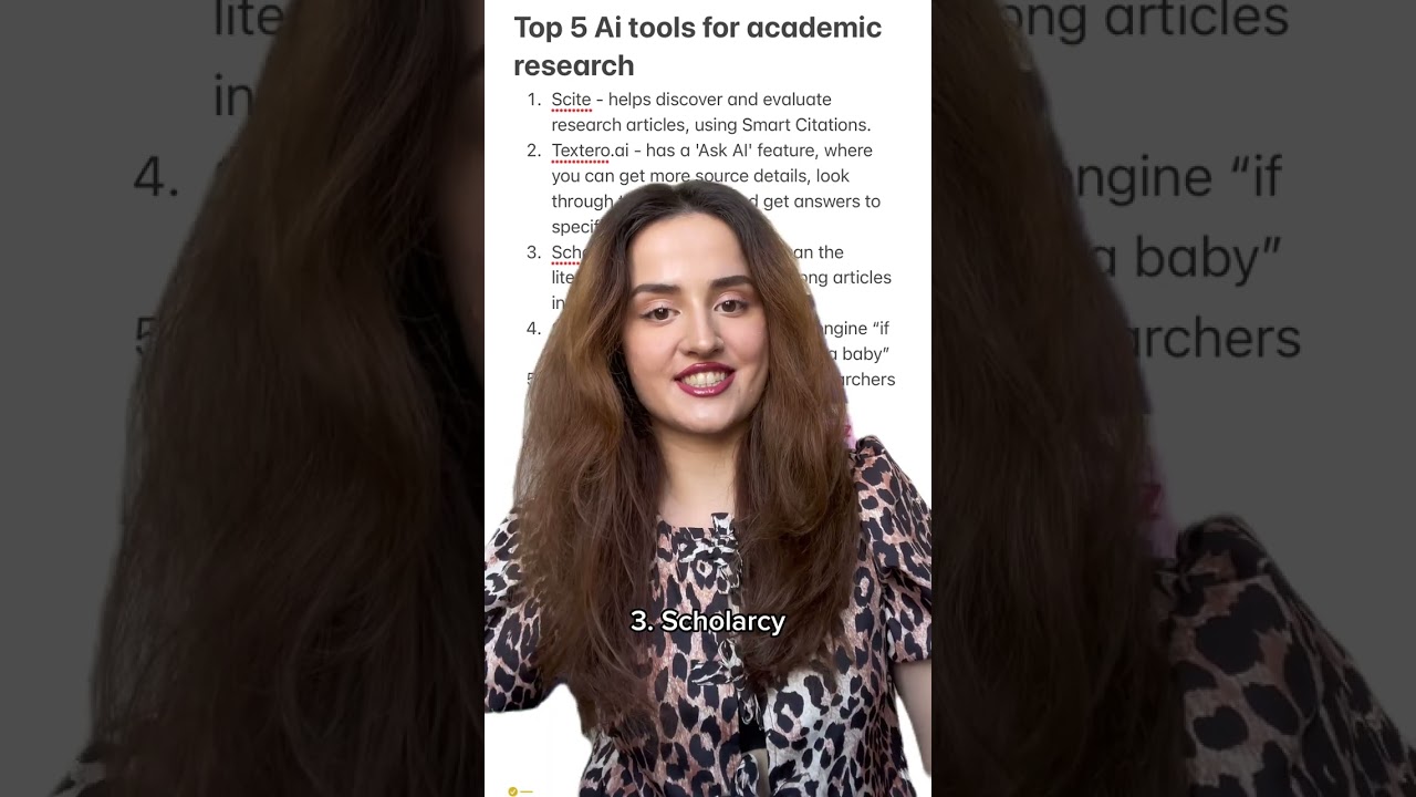 Top 5 AI Tools for Academic Research 📚