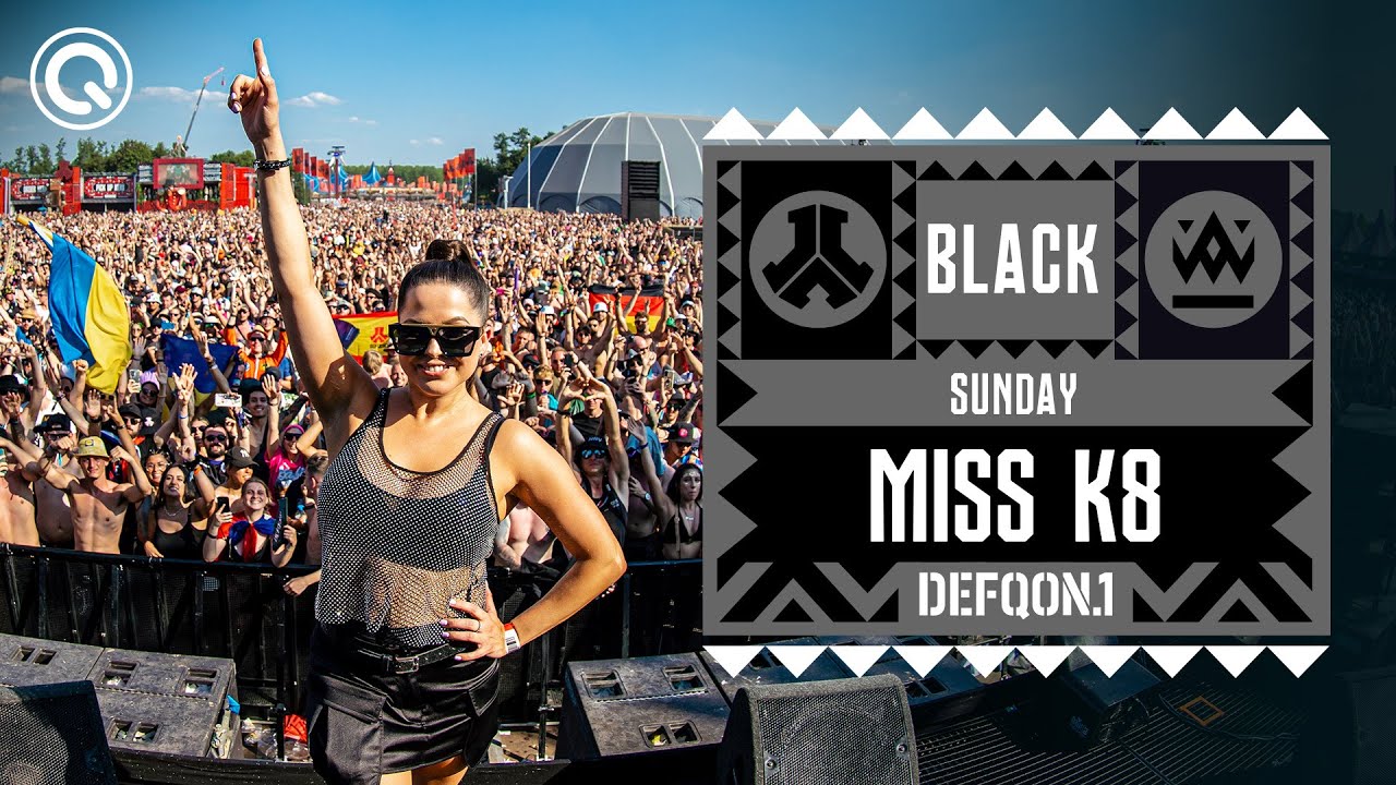Miss K8 I Defqon.1 Weekend Festival 2023 I Sunday I BLACK