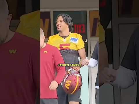 Jayden Daniels Shows Up To Commanders Training Camp In MVP Form