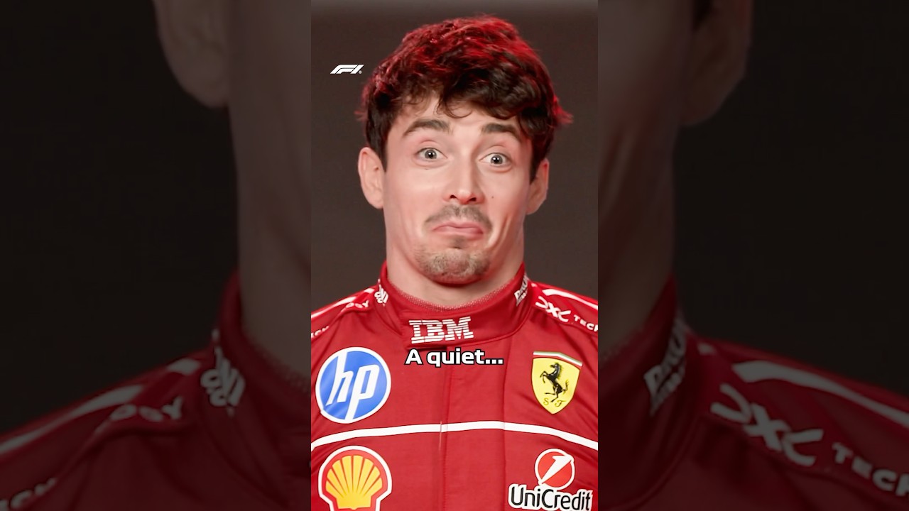 Charles Leclerc's Surprising Reaction During Grill The Grid 😳