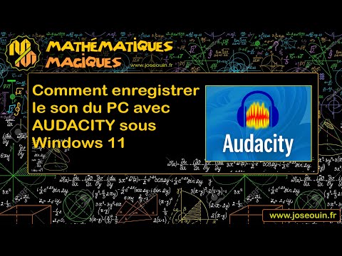 🎧 Comment enregistrer le son du PC avec Audacity sous Windows 11