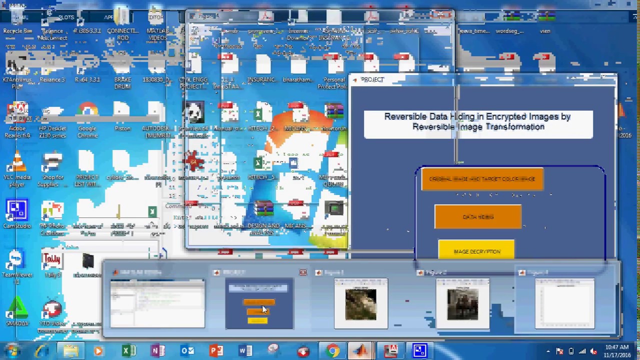 Secure Reversible Data Hiding in Encrypted Images Using Reversible Image Transformation 🔒