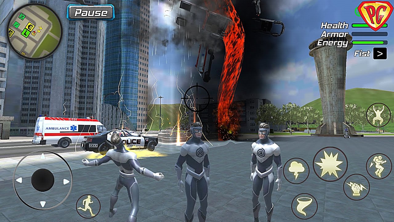 Hurricane Superhero : Wind Tornado Vegas Mafia #1 New Superpowers - New Update