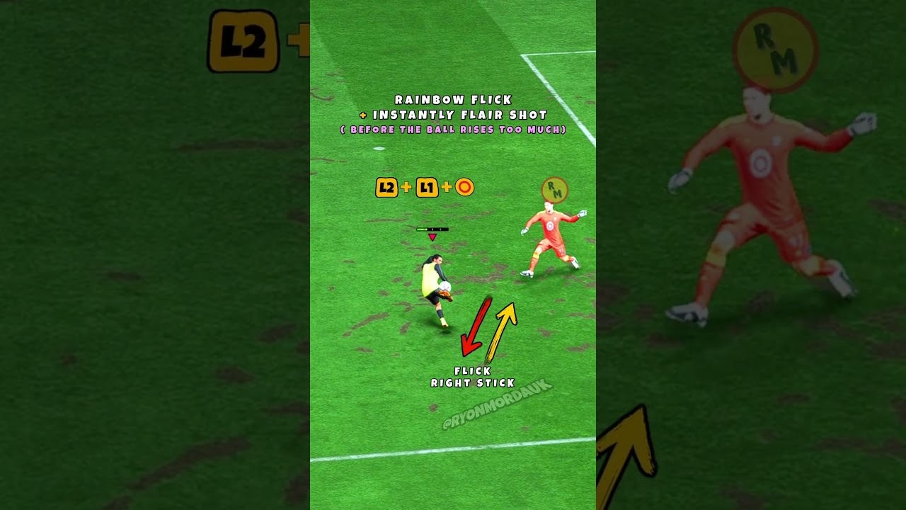 Ronaldinho's Instant Scorpion Kick in EA FC 24 ⚽