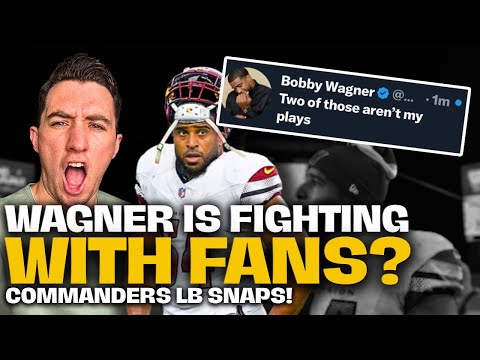 EMBARRASSING! Bobby Wagner FEUDING With COMMANDERS FANS? Alleged PROOF + DEFLECTING BLAME?!