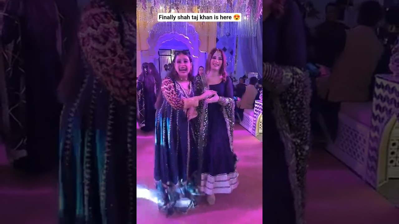 Kashaf Ansari & Shahtaj Khan at Rabeeca Khan Mehndi 🎉