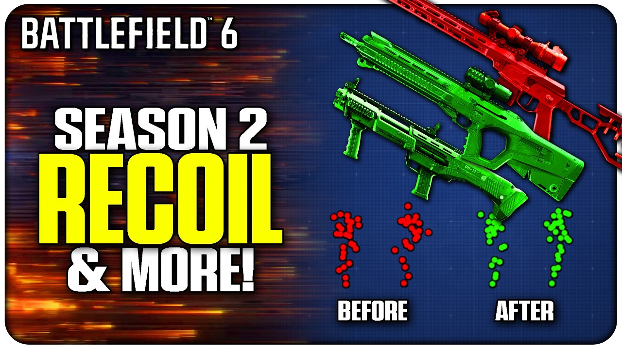 BF6 S2 Recoil & Balance Updates 🔫