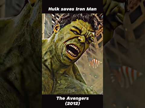 Hulk saves Ironman | Wait for the end #marvel #avengers #ironman #hulk