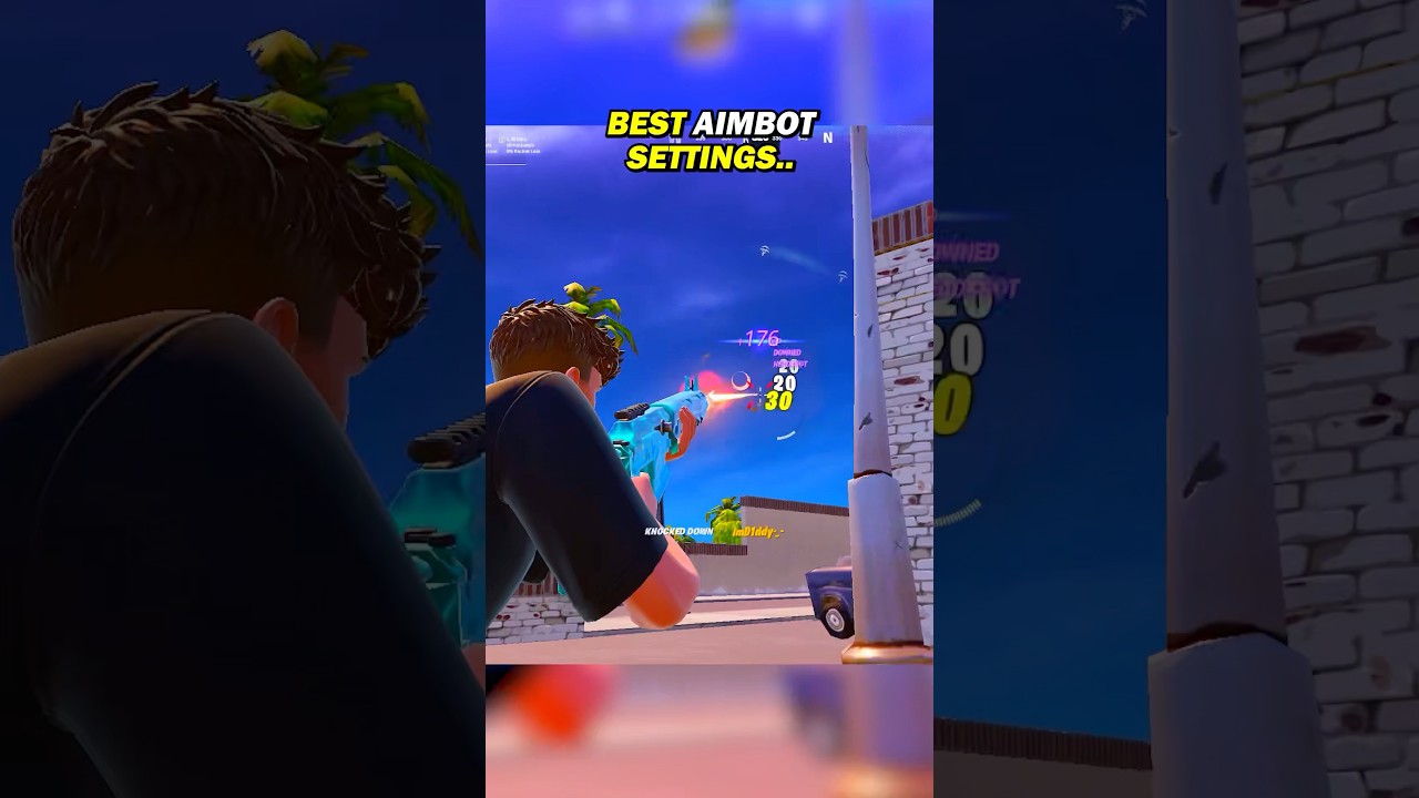 I found the best aimbot settings in Fortnite 🎯 (PS5, PS4, PC, XBOX, SWITCH)