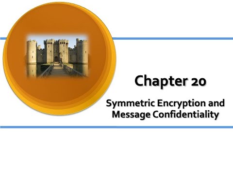Computer Security Chapter 20 (Symmetric Encryption Part 2)