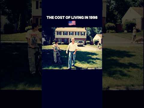 The cost of living in the United States in 1998. #lestgoback #nostalgia #childhood #90skids #90s