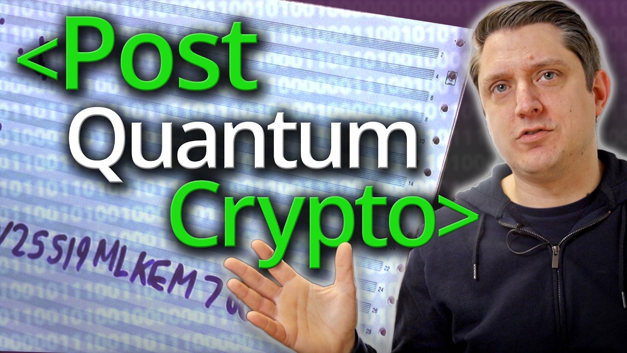 Post-Quantum Cryptography Explained by Computerphile 🔐