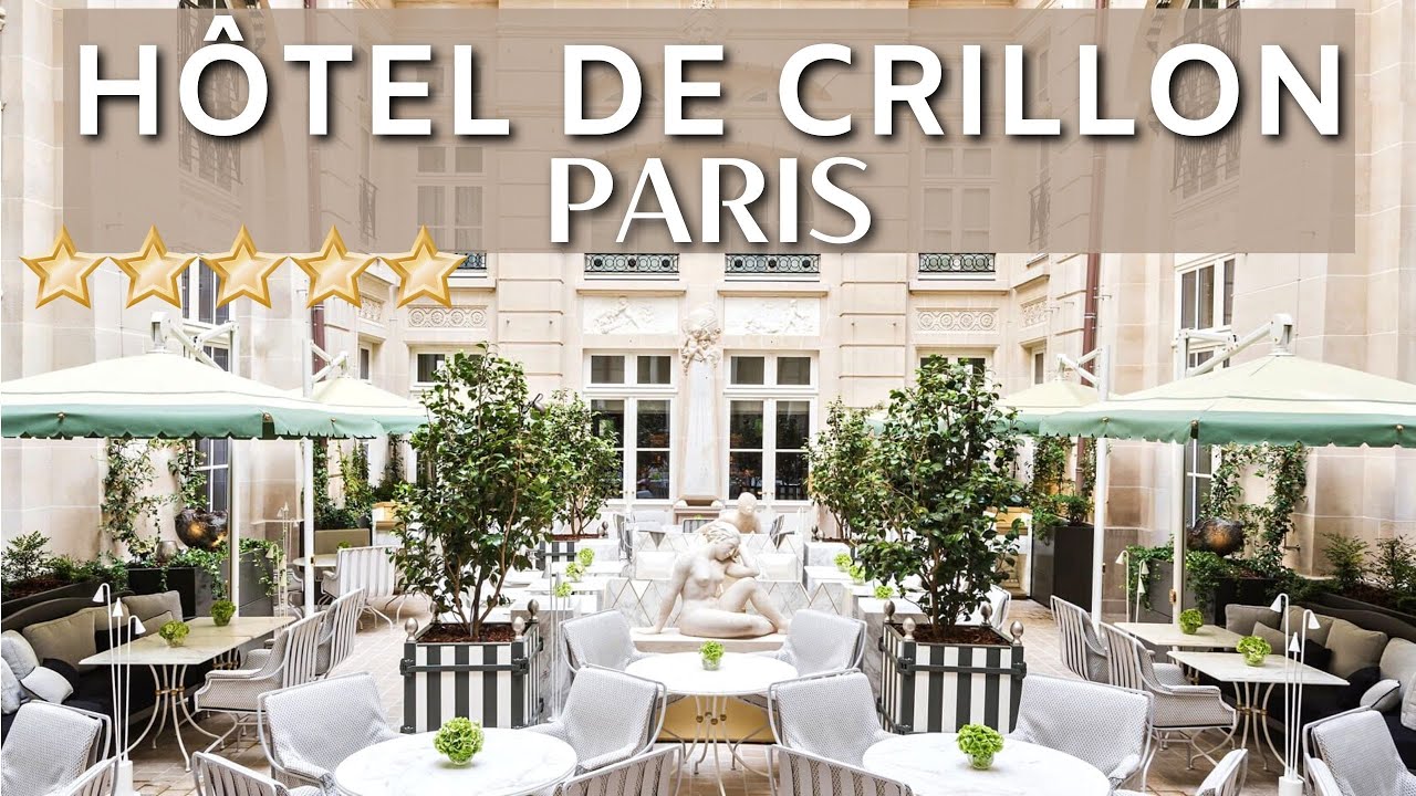Experience Romance at Hôtel De Crillon, Paris's Most Luxurious Hotel ✨