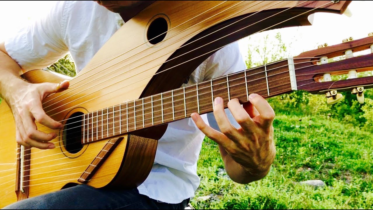 Canon In D - Harp Guitar by Jamie Dupuis 🎶