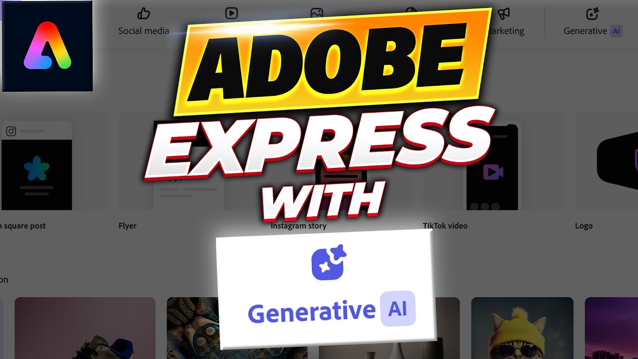 Adobe Express Beginner's Guide 📱