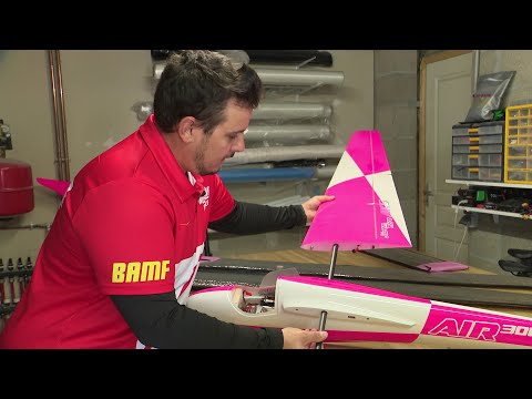 Jérémy André, champion de France d’aéromodélisme F3K