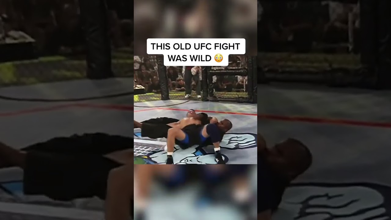 UFC in 1996: A Different Era 😳
