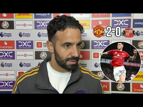 Ruben Amorim Post Match Interview | Man United 2-0 Sunderland
