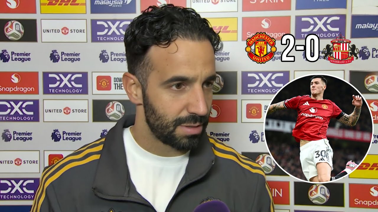 Ruben Amorim's Post-Match Reaction: Man United's 2-0 Victory Over Sunderland ⚽