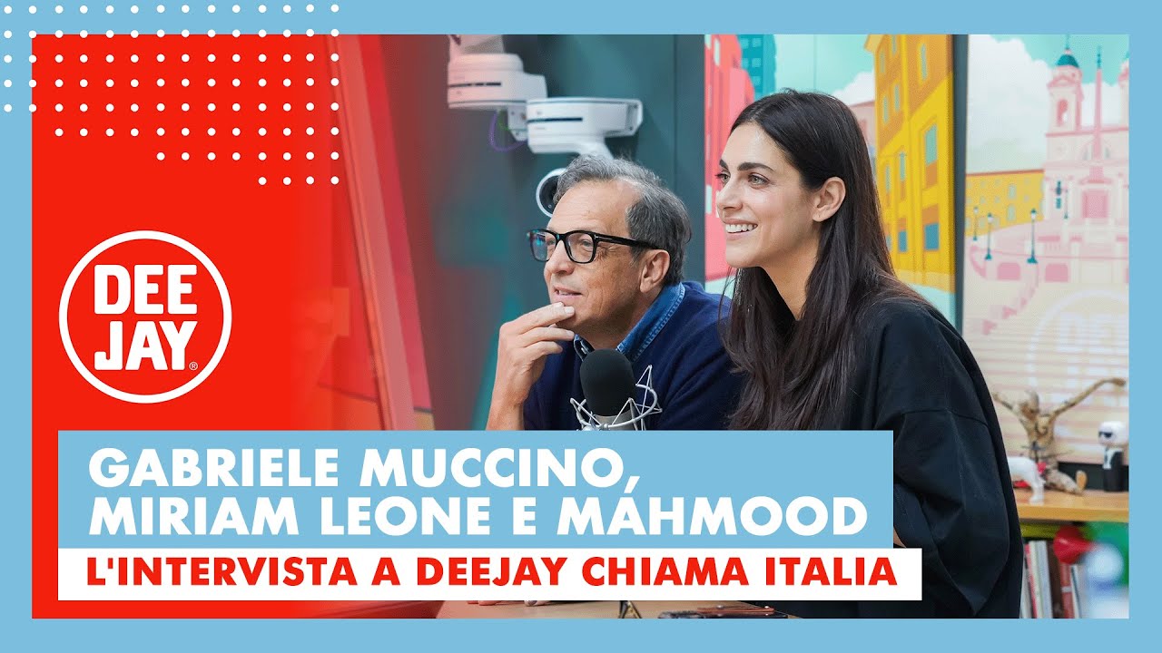 Leone, Muccino & Mahmood on Deejay Chiama Italia 🎙️