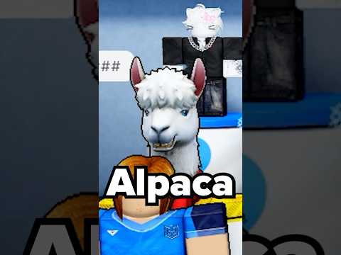 Alpaca NOOOO🤣🤣💀 #roblox #bluelock