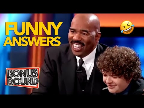 Hilarious Steve Harvey Moments on Celebrity Family Feud! 😂