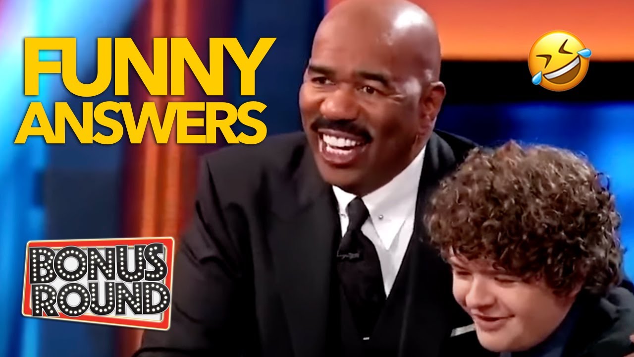 Hilarious Steve Harvey Moments on Celebrity Family Feud! 😂