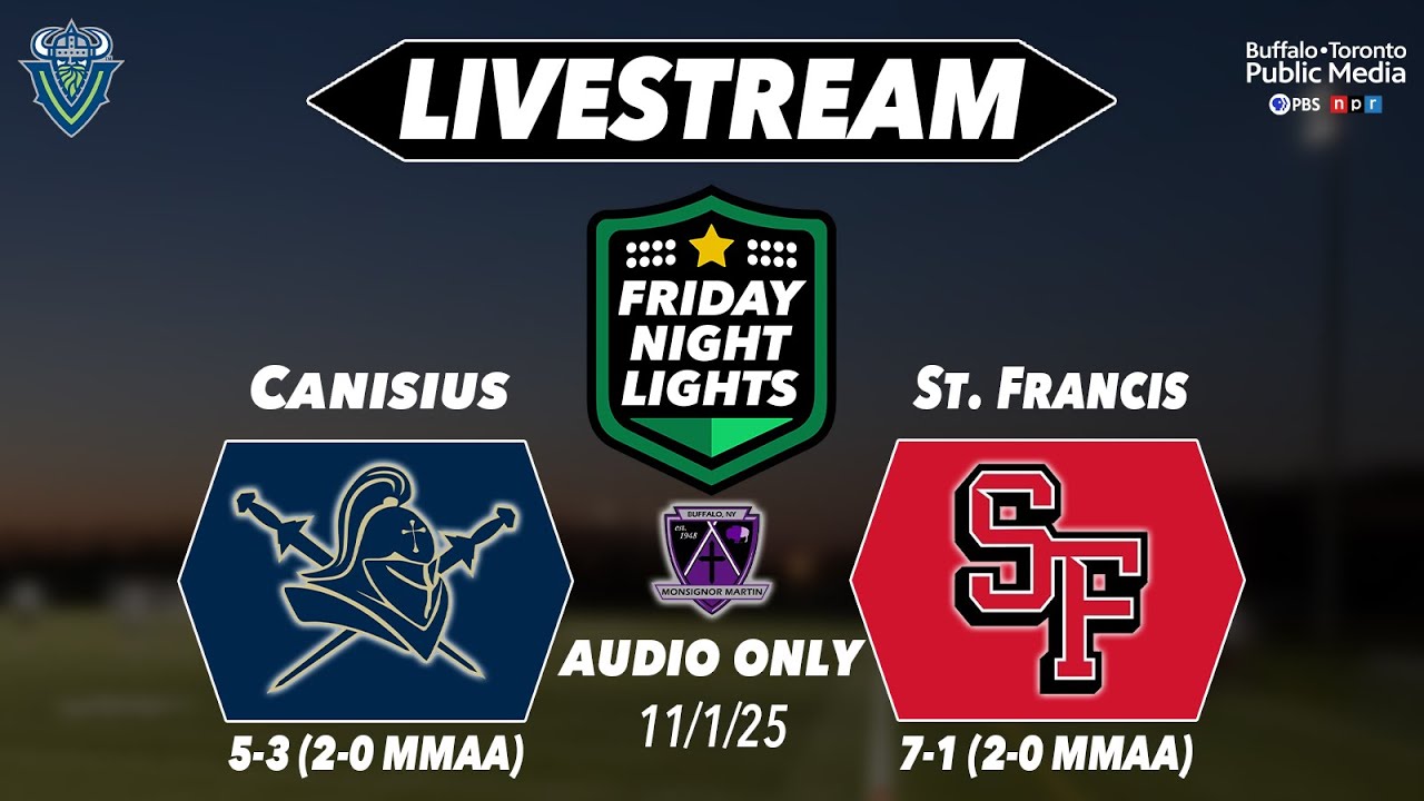 Friday Night Lights: Canisius vs St. Francis – Live Audio of the Top Playoff Showdown 🏈