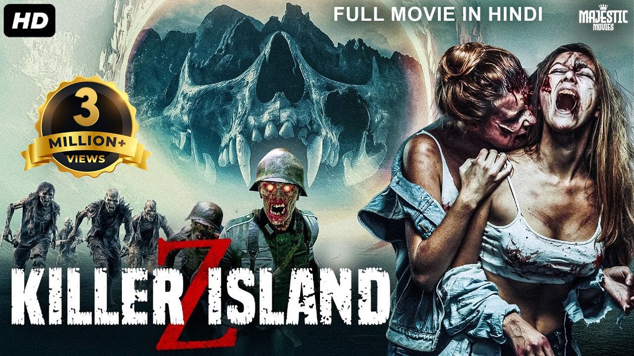 Killer Island Z - Full Hollywood Horror Action Movie in Hindi 🎬
