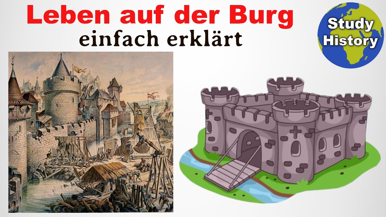 Leben auf mittelalterlichen Burgen 🏰 einfach erklärt