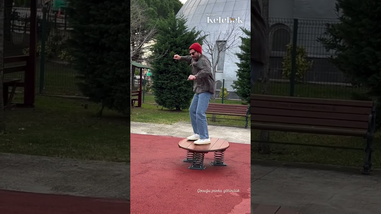 Kaan Urgancıoğlu’s Adorable Moment Taking His Child to the Park 🌳