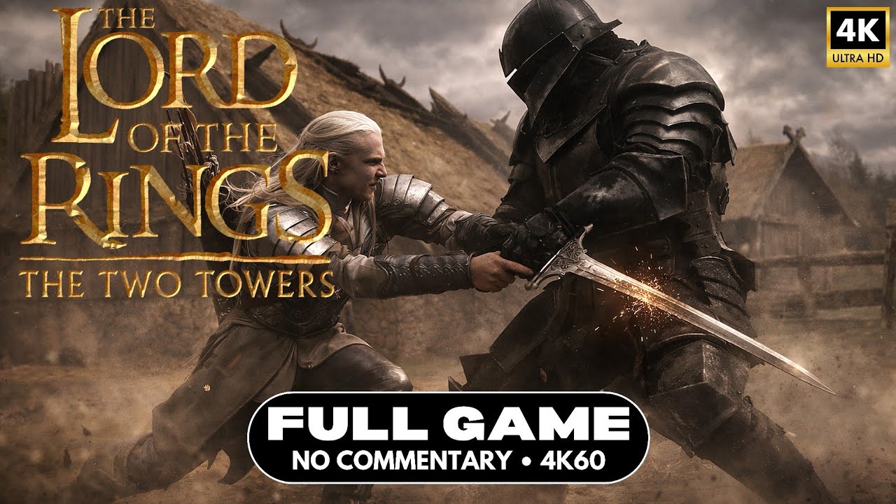 LOTR The Two Towers PC Full Campaign 4K 60FPS