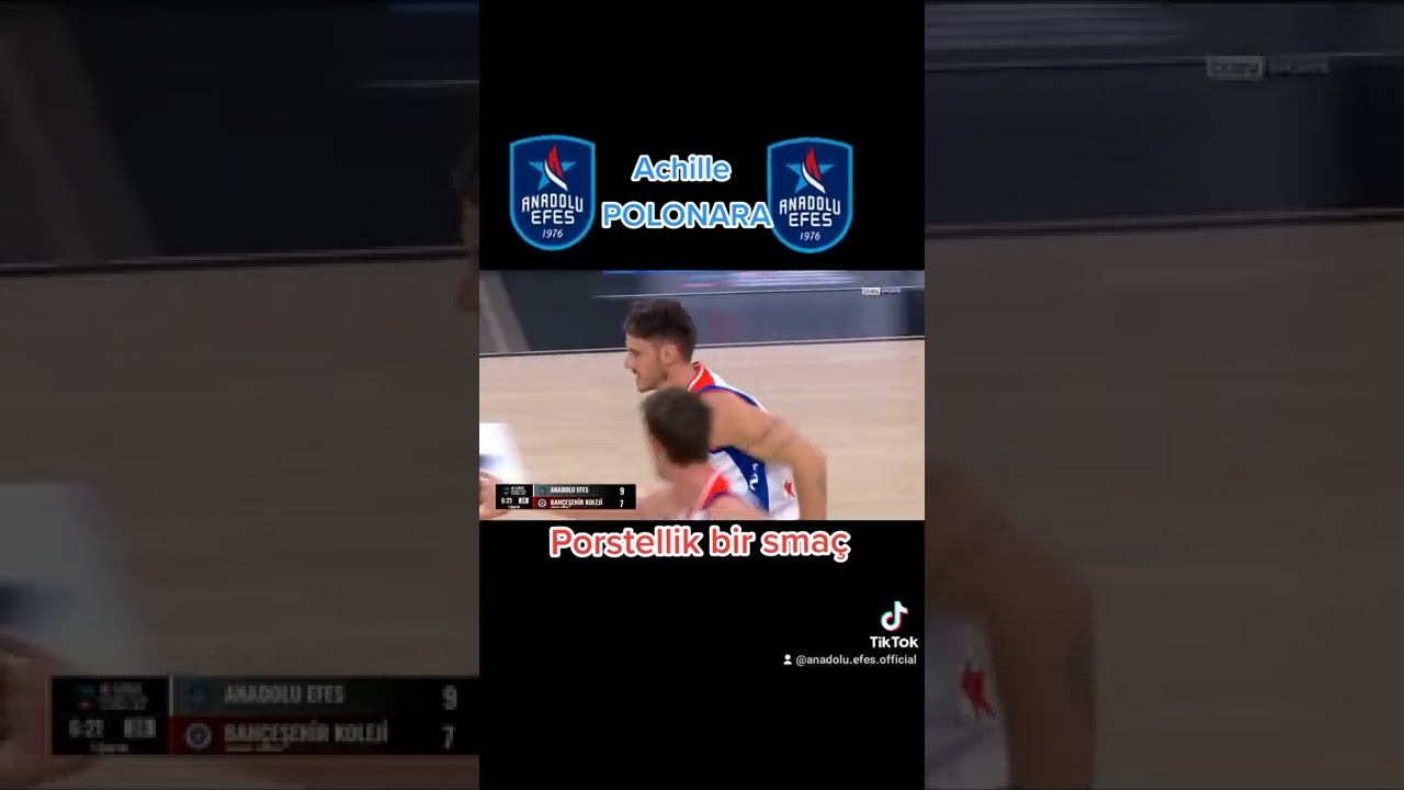 Achille Polonara'nın Basketbol Smaçları