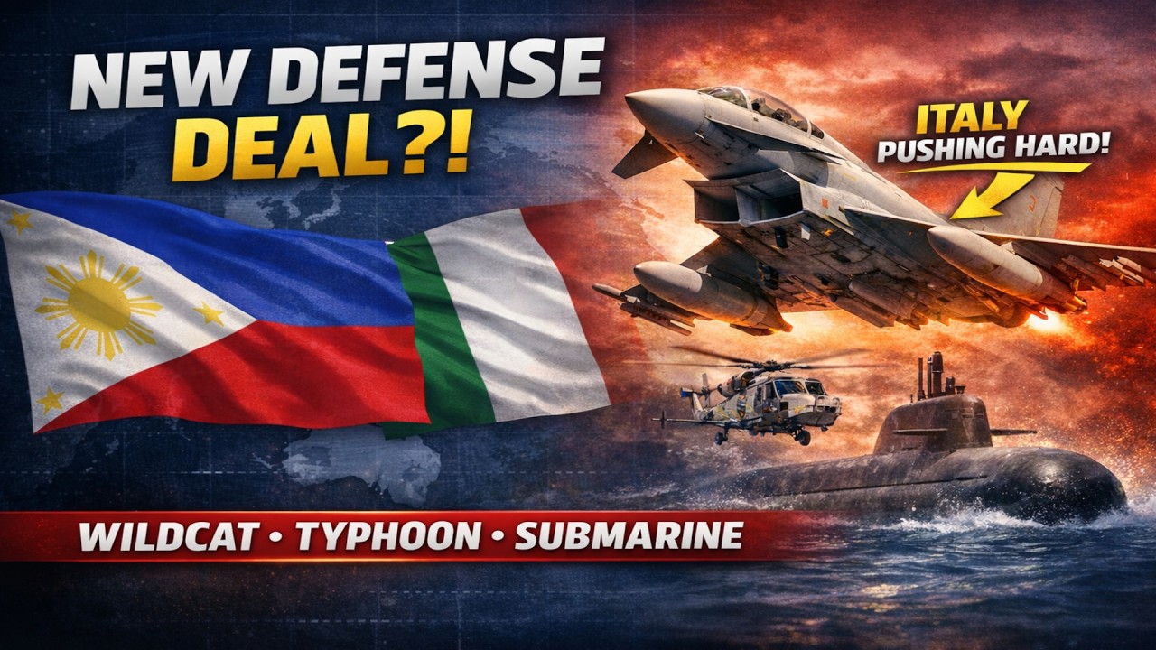 AW-159 WILDCAT SIGNED! EUROFIGHTER NEXT? ITALY’S BIG MOVE SA AFP MODERNIZATION | NEW DEFENSE DEAL