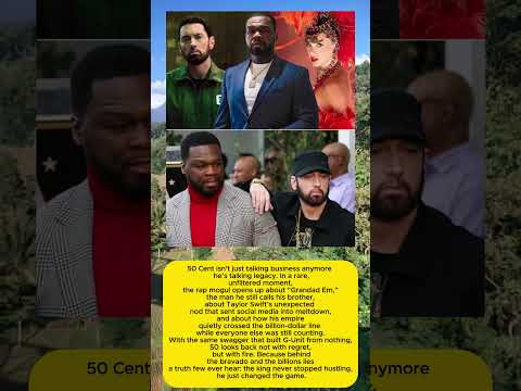 50 Cent Talks Legacy & Loyalty.#eminem #taylorswift #50cent #usa #rap #hiphop #shorts #short