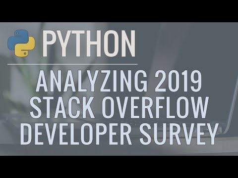 Python Data Science Tutorial: Analyzing the 2019 Stack Overflow Developer Survey