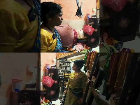 Inside a room in Dharavi 😶