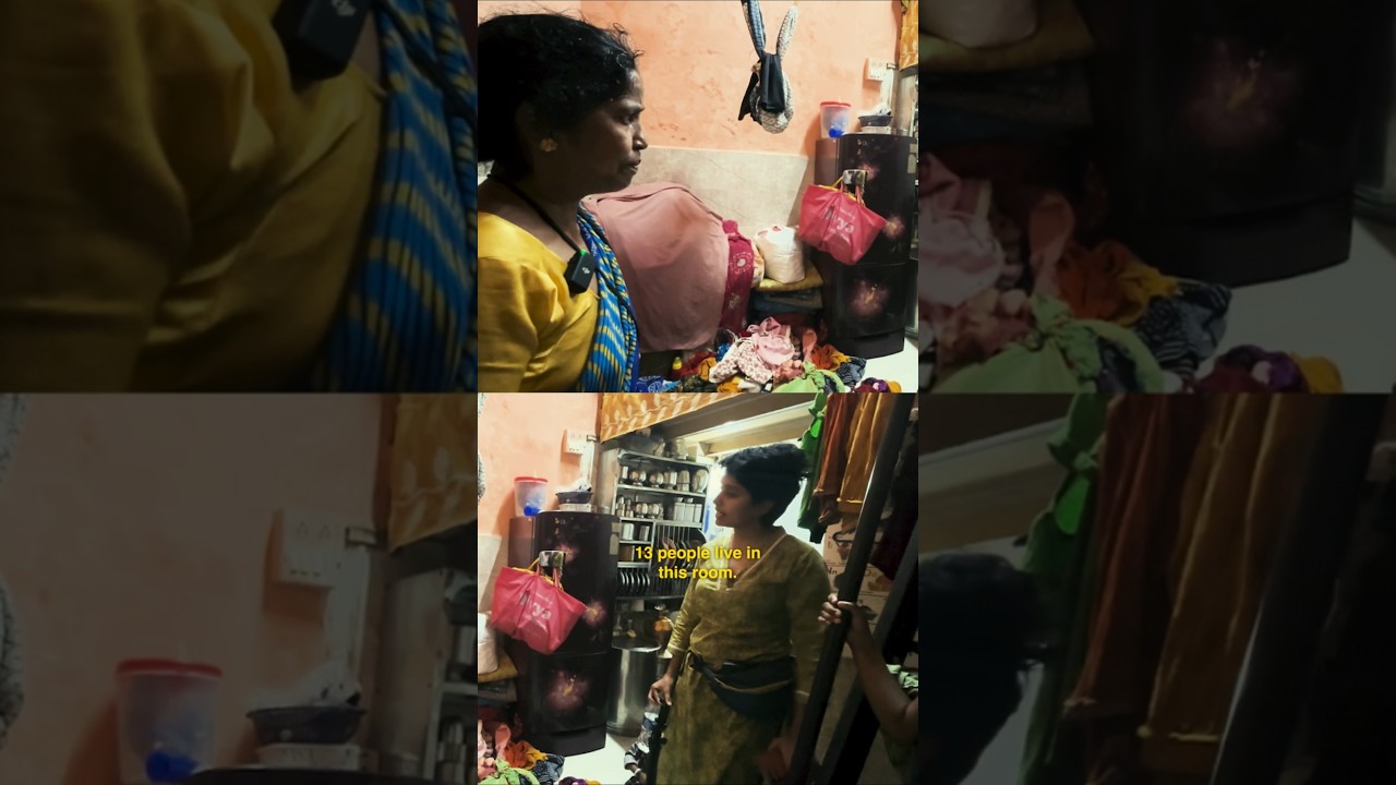 Inside a Room in Dharavi