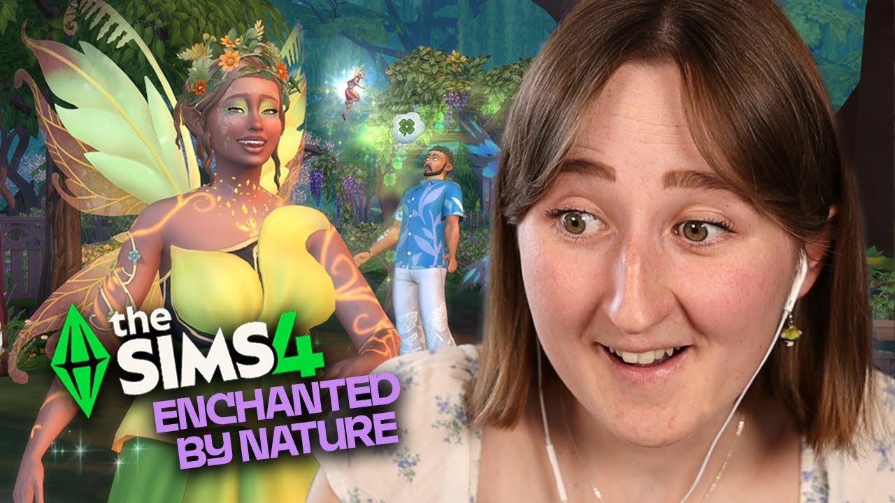 The Sims 4 Adds Fairies! Enchanted By Nature Trailer ✨