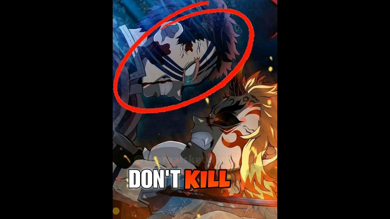 Akaza Won't Kill Him 😡 | Demon Slayer Shorts