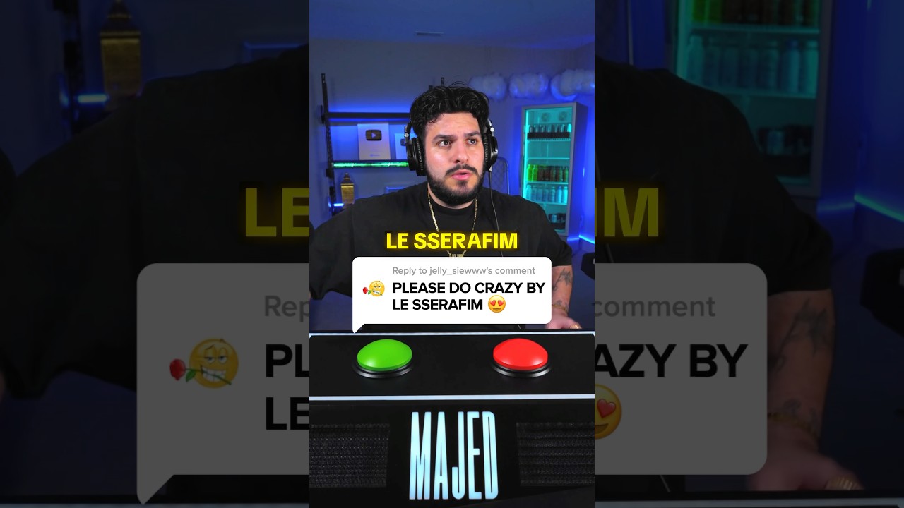 Majed's Epic Reaction to LE SSERAFIM's 'Crazy' 🔥