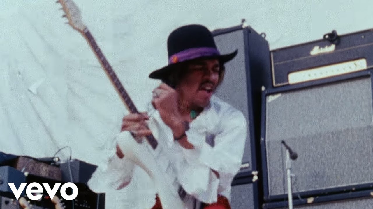 Jimi Hendrix's Iconic 'Foxey Lady' Live at Miami Pop 1968 🎸